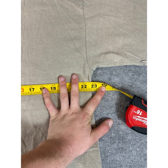 Vintage 90s North Woods Wisconsin Embroidered T Shirt Mens XL Gray Streetwear - Picture 6 of 7